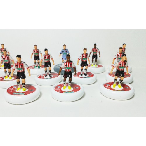 Subbuteo Andrew Table Soccer Sheffield United 2018-19 on WSB Professional Bases